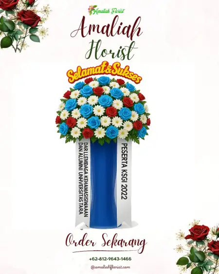 Standing Flowers Kawasan Perkantoran Krakatau Steel Cilegon